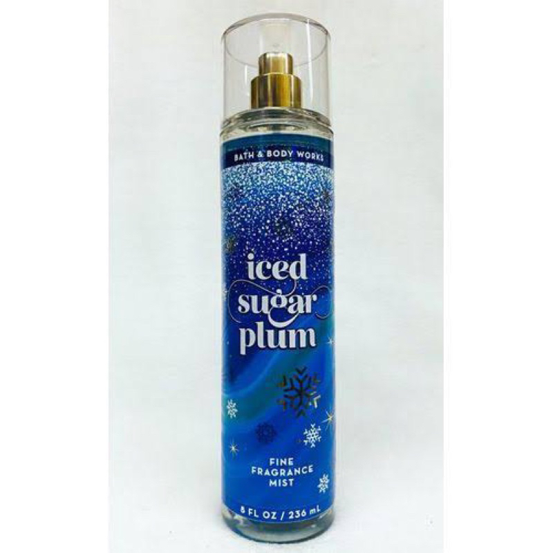 Bath & Body Works Iced Sugar Plum Fragrance Mist 236ml. แท้ | Shopee ...