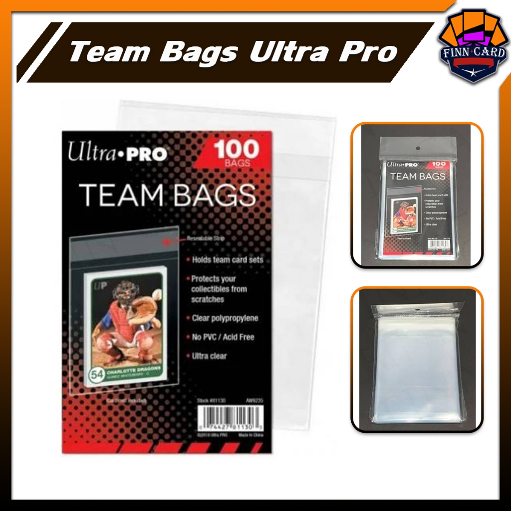 Psa Pokemon Arkero-G Team Bags: Durchsichtig (100 Wiederverschließbare Karten Sleeves - Foto 6