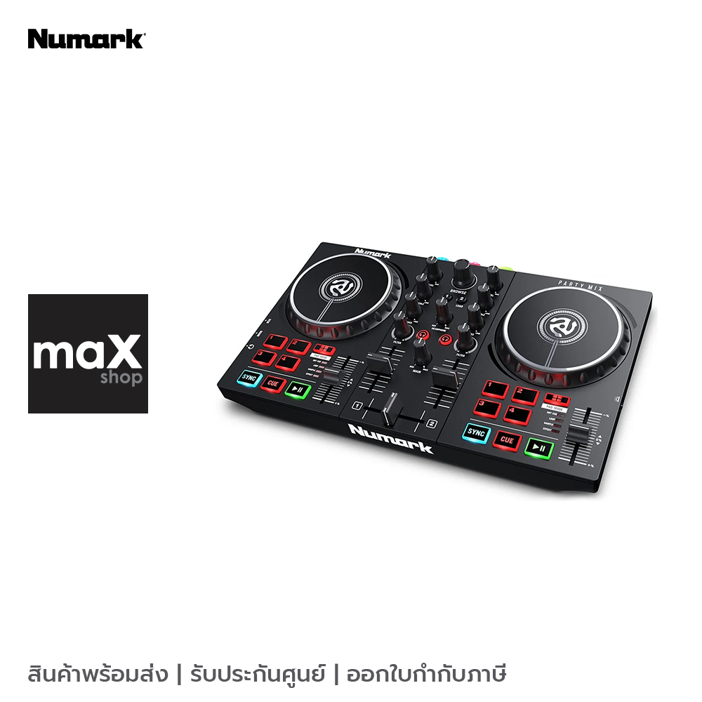 Numark เครื่องเล่น ดีเจคอนโทรลเลอร์ รุ่น Party Mix MKII Shopee Thailand