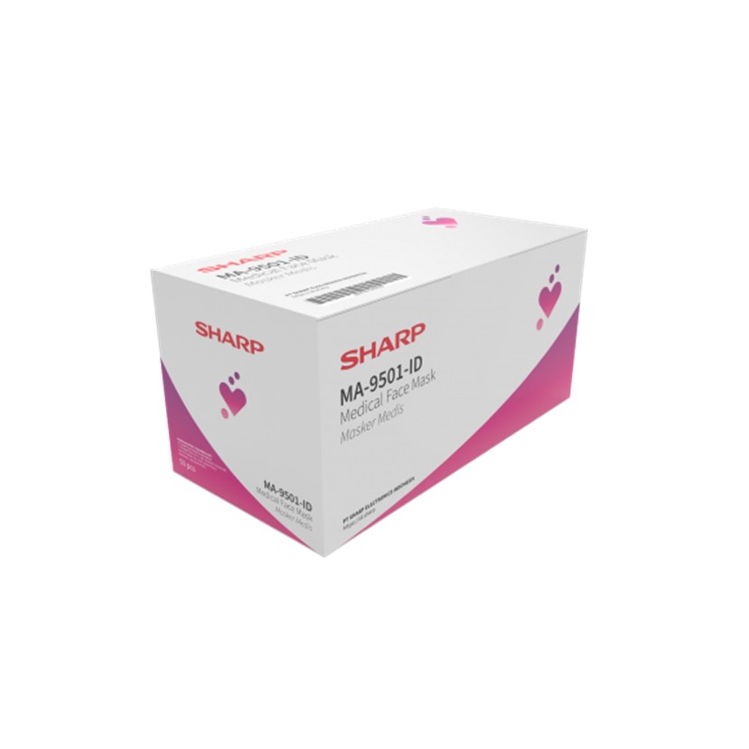 SHARP Medical Mask หน้ากากอนามัยทางการแพทย์ แบบ 3 ชั้น รุ่น MA-9501-IDX ...