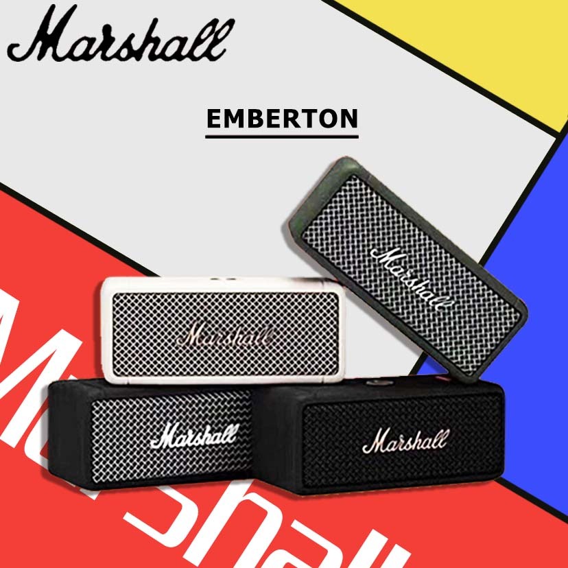 ภาพหน้าปกสินค้า12.12  MARSHALL EMBERTON 2 II audio speakers ลำโพงบลูทู ธ รับประกันสามปี , ลำโพงสำหรับใช้ในบ้าน จากร้าน sok.store บน Shopee