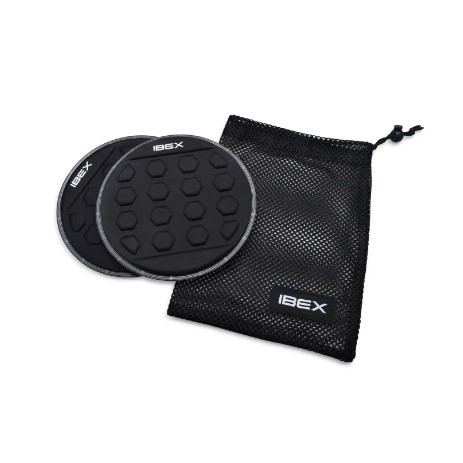 แผ่นสไลด์ แผ่นออกกำลังกาย แผ่นคอร์สไลด์เดอร์ IBEX CORE SLIDER BLACK ...