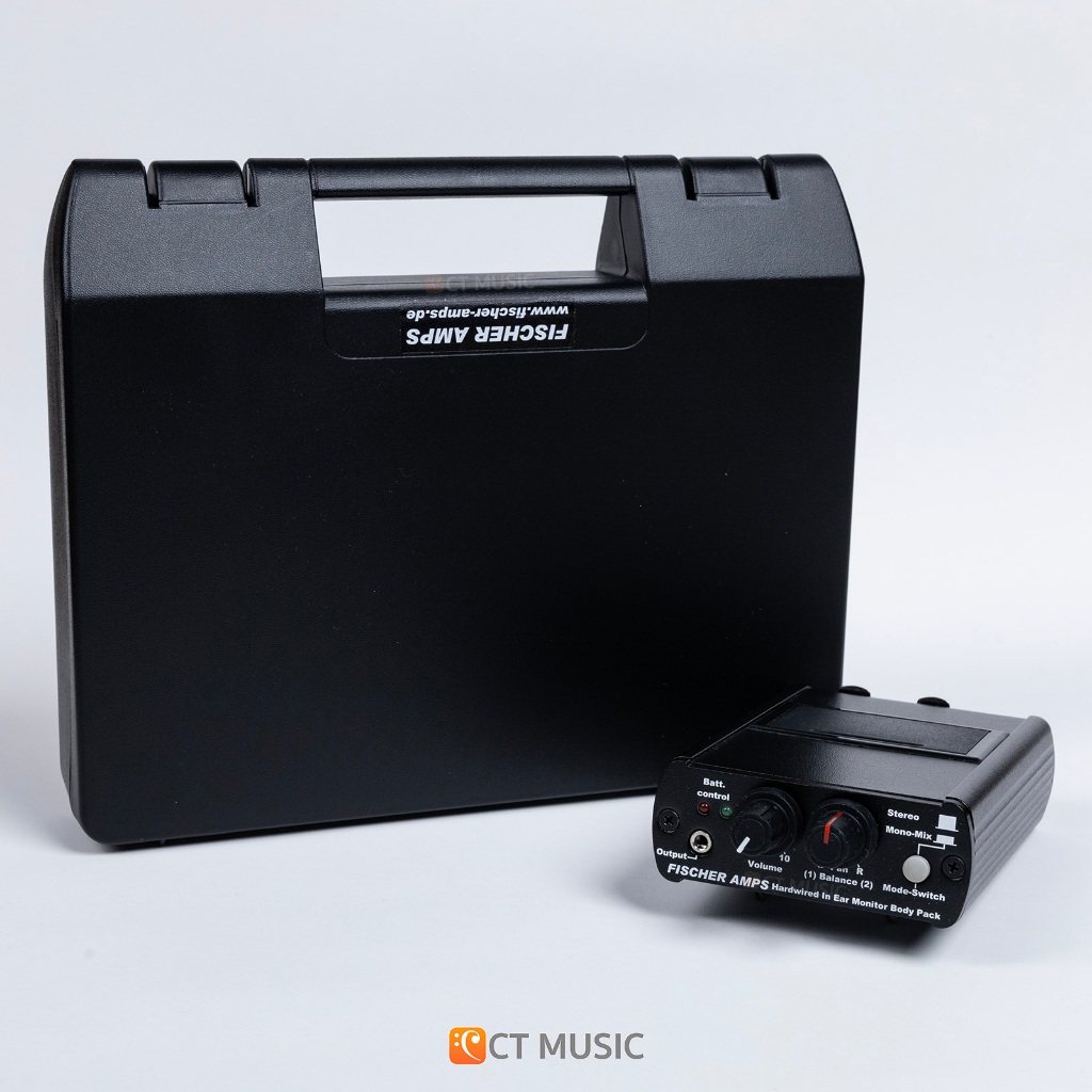 In Ear Monitor Amp นักดนตรี Fischer Amps Hardwired In ear Belt Pack ...
