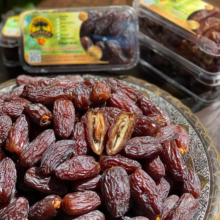 อินทผาลัมเมดจูล (Medjool Dates) 1000g.By ฟารีดาเนเจอรัลฟรุ๊ตส์ | Shopee ...
