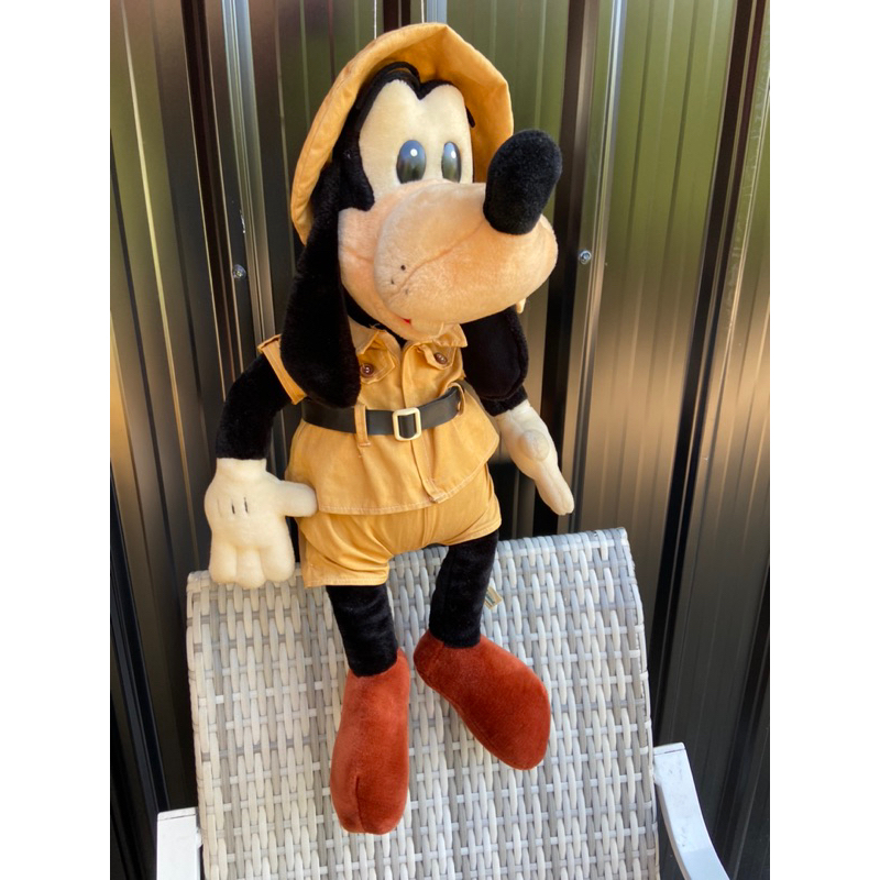 Vintage Disneyland Safari Goofy 24" Plush Doll ตุ๊กตาดิสนีย์วินเทจ
