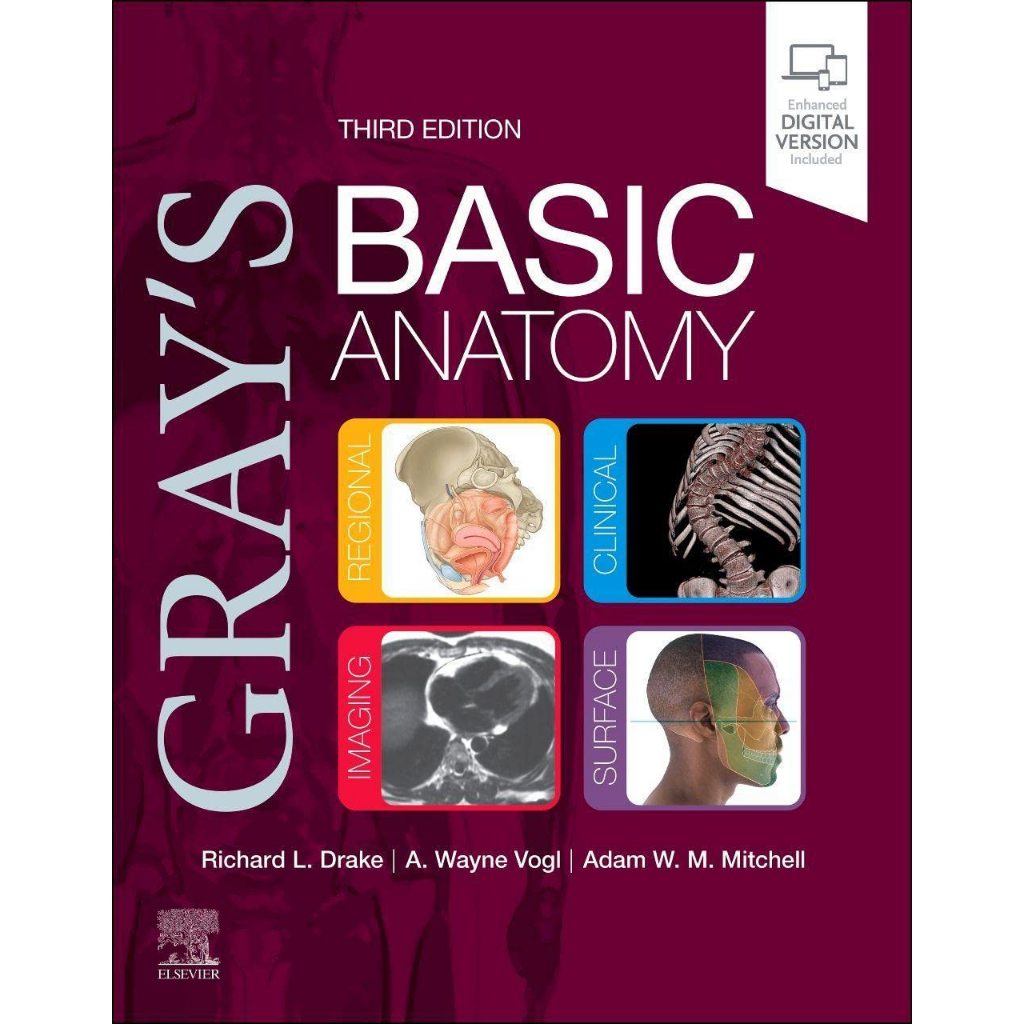 [หนังสือ] Gray's Basic Anatomy 3rd ตำรา กายวิภาคศาสตร์ แพทย์ แพทยศาสตร์