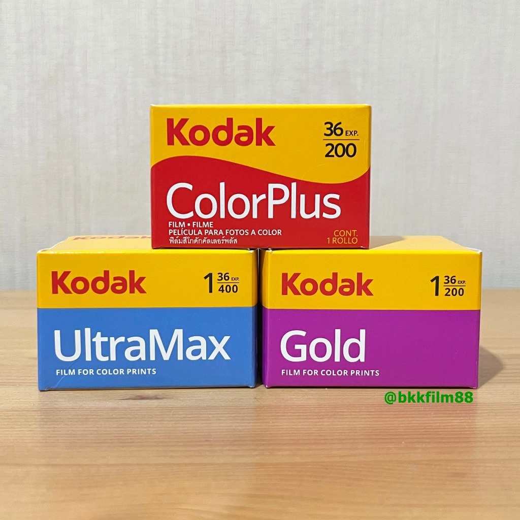 ฟิล์มสี Kodak 35mm 36รูป ยอดนิยม สีสวย ฟิล์ม 135 Gold Colorplus