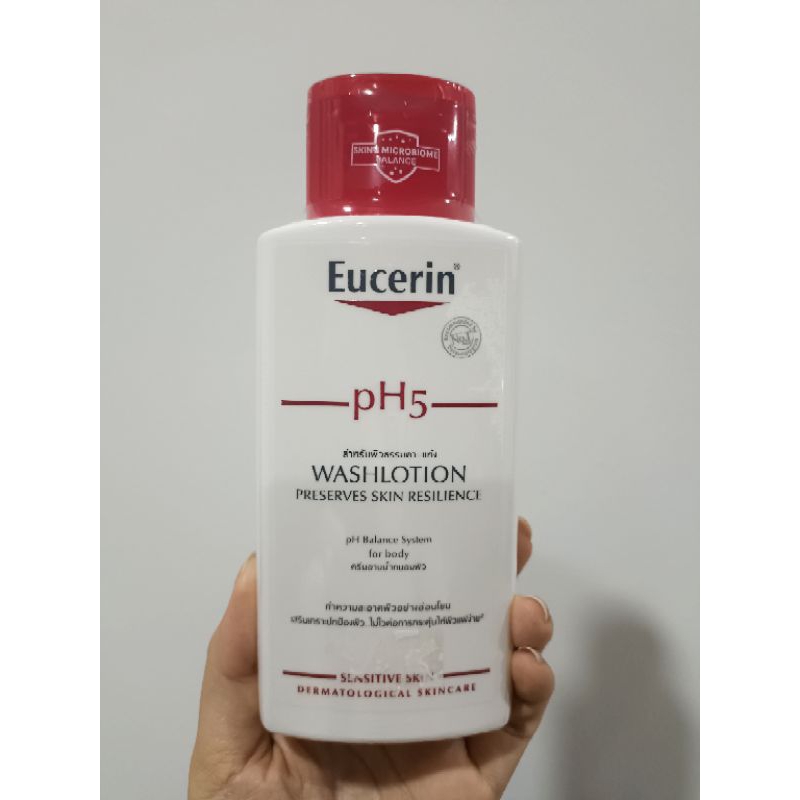 🔥EUCERIN PH5 Sensitive Skin WashLotion 1,000ml.ยูเซอริน พีเอช5 เซ็นซิที ...