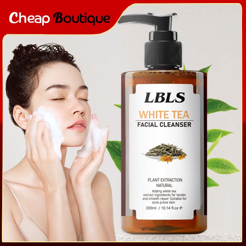LBLS เจลล้างหน้าชาขาว สูตรอ่อนโยนไม่มีน้ำหอม White Tea Facial Cleanser