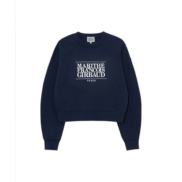 Marithe Francois Girbaud W Doodle / Classic Logo Crop
