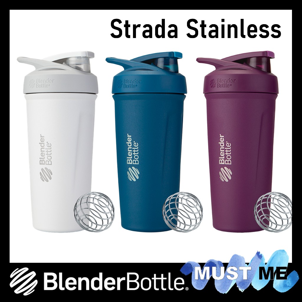 แก้วเชค Blender Bottle Insulated Stainless Steel Shaker รุ่น Strada พร้อมส่งทุกสี BlenderBottle