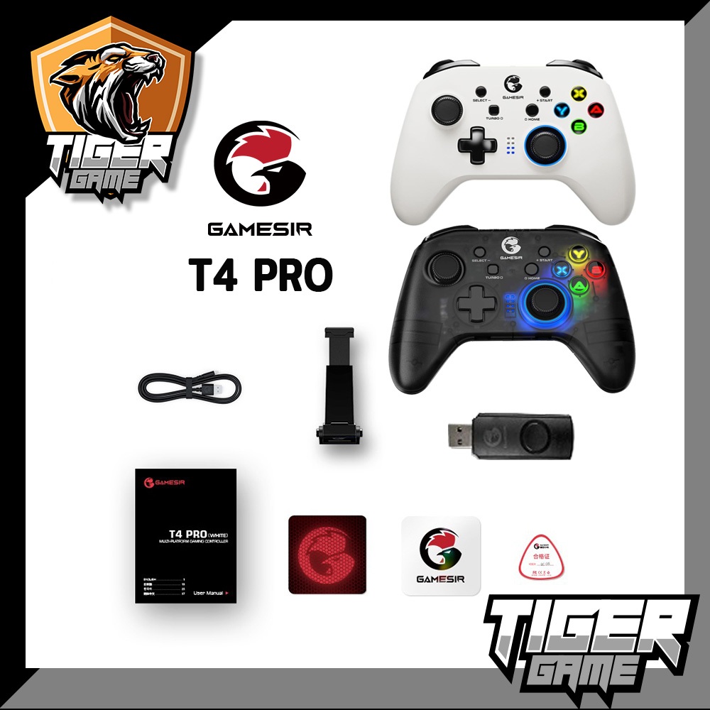 Gamesir T4 Pro Game Controller (จอย T4 Pro)(จอย Gamesir)(จอย Gamesir T4 ...