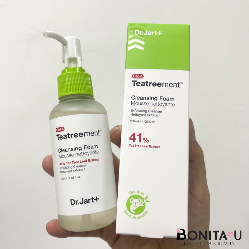 Dr.Jart+ CtrlA Teatreement Cleansing Foam 120 ml โฟมล้างหน้า เนื้อเจล
