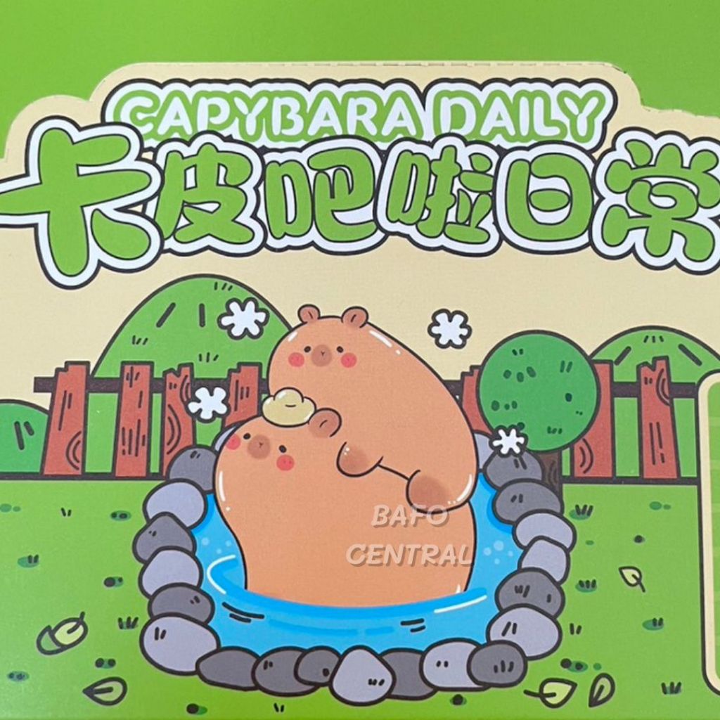 18.00 น. เป็นต้นไป ** CAPYBARA Daily Life [พร้อมสุ่ม] | Shopee Thailand