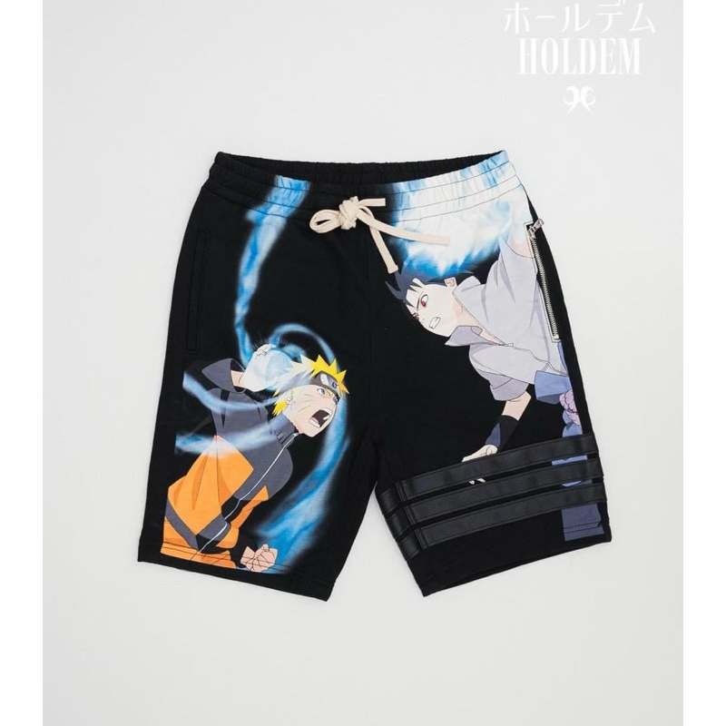 Holdem x naruto Naruto Vs. Sasuke sweatshorts Shopee Thailand