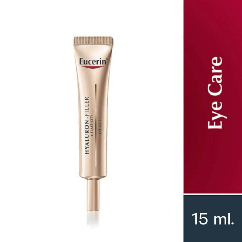 อายครีม สูตรใหม่ ! Eucerin HYALURONFILLER + ELASTICITY EYE CREAM SPF