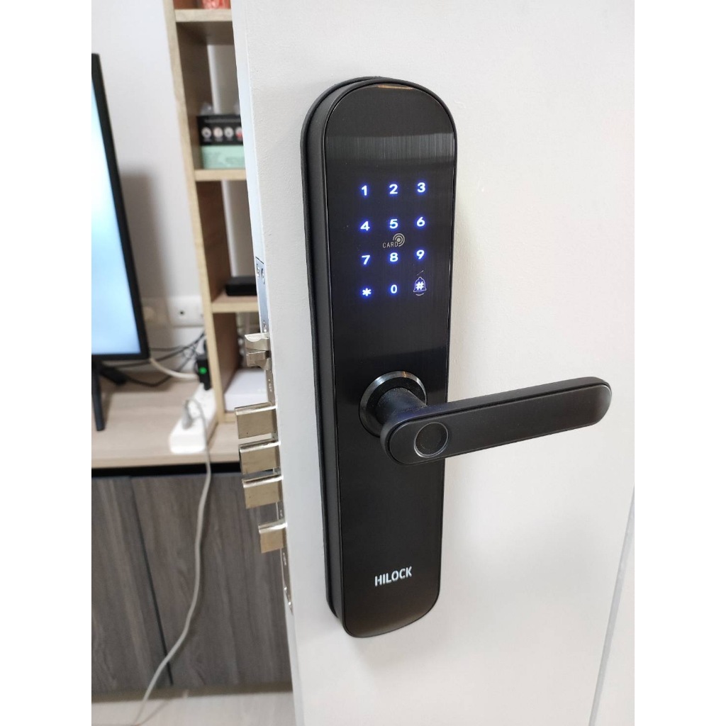 New!! Model ปี 2025 HiLock Digital Door Lock 5แกน : 9 ระบบ รุ่น HL-6xx ...