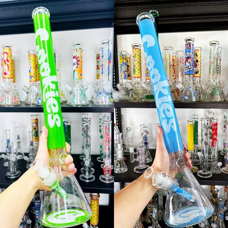 จัดส่งทันที บ้องแก้วใหญ่ 60CM พร้อมส่ง บ้อง Cookies Bong แกะสลักลาย