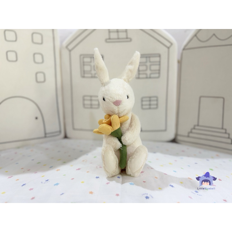 (มือสอง) Jellycat Bobbi Bunny With Daffodil | Shopee Thailand