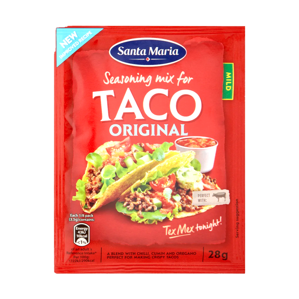 Santa Maria Seasoning Mix for Taco Original Spice Mix ซอสเม็กซิกัน ซอส