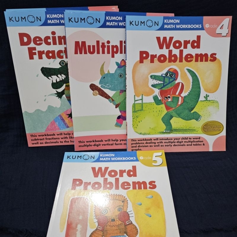 KUMON Math Workbooks | หนังสือใหม่ ราคาต่ำกว่าปก | Shopee Thailand