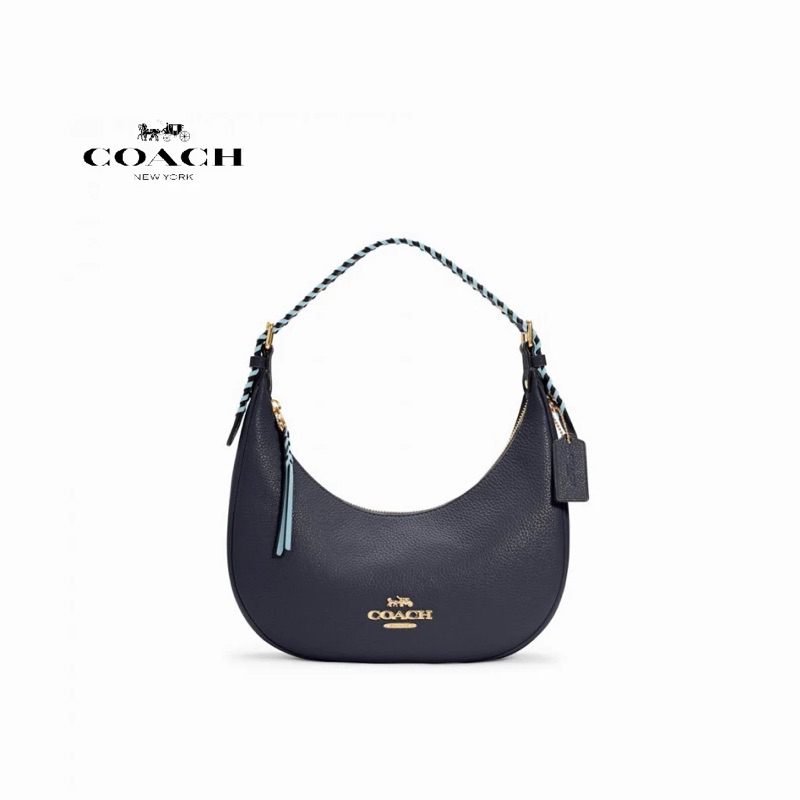 (ของแท้100%)COACH Bailey Hobo With Whipstitch มือสองใช้งานน้อยมากสะพาย ...