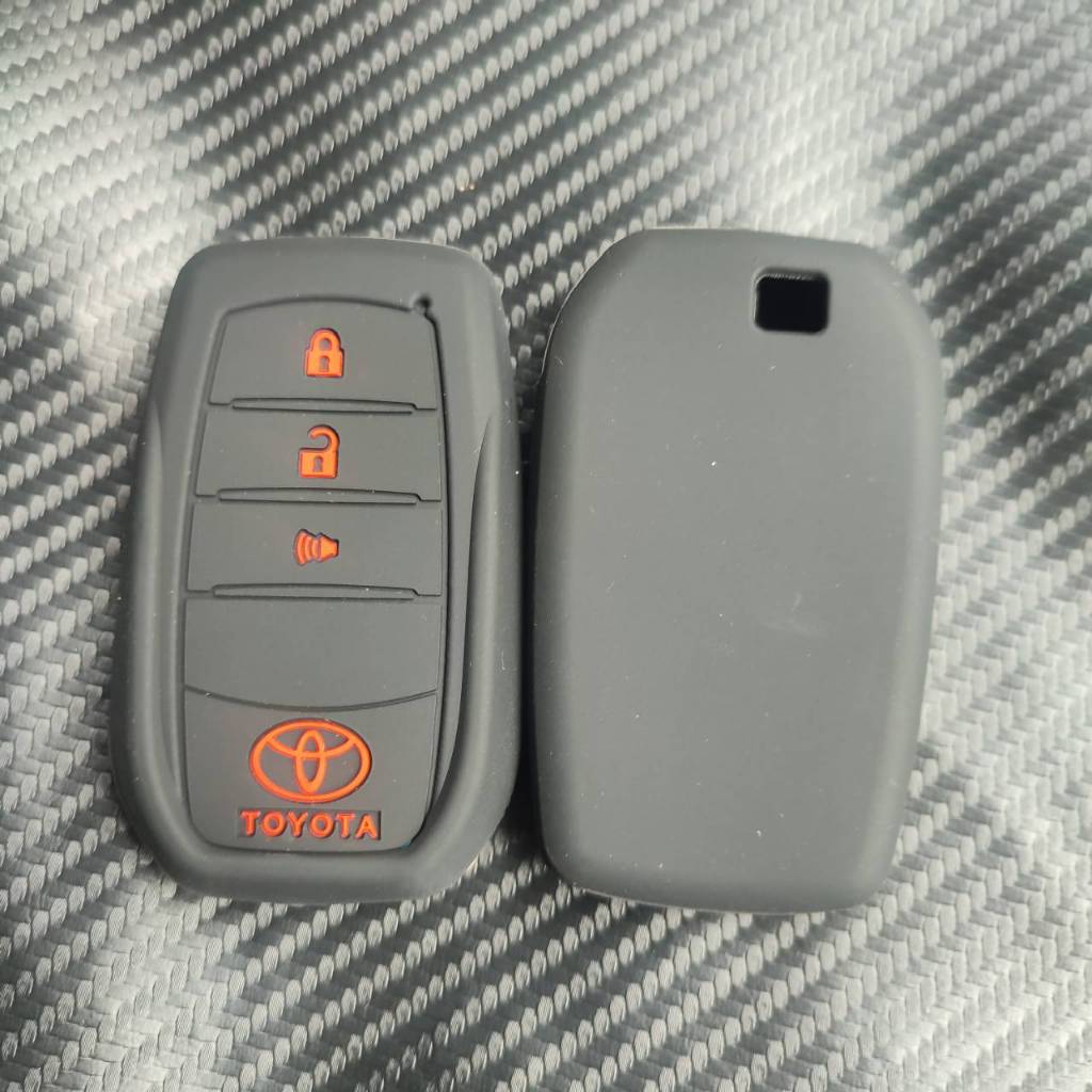 ซิลิโคนรีโมท ใส่กุญแจรีโมทรถยนต์ Toyota Hilux Revo,Cross,Fortuner,Rocco ...