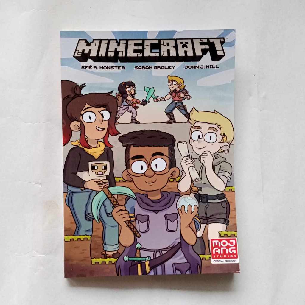 การ์ตูนภาษาอังกฤษ Minecraft (Graphic Novel) comic ปกอ่อน ภาพสี | Shopee ...
