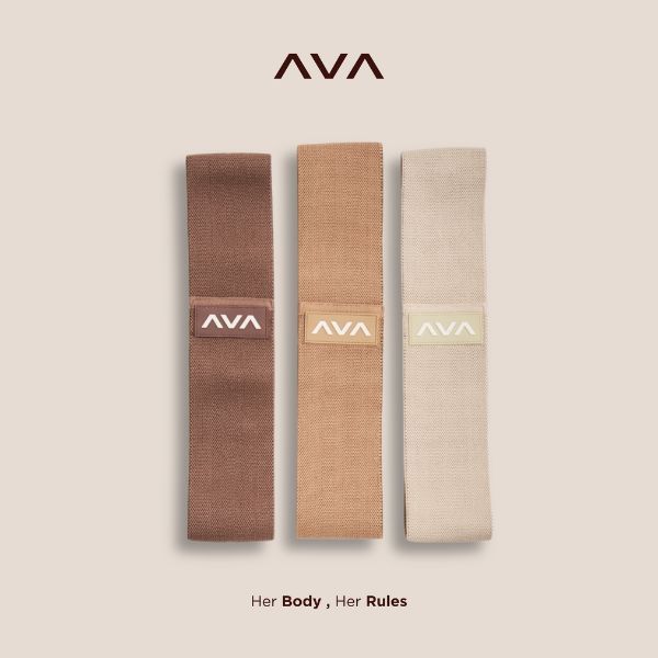 AVA POWER BAND ยางยืดออกกำลังกาย ทั้งหมด3เส้น 3ระดับ เบา กลาง หนัก ...
