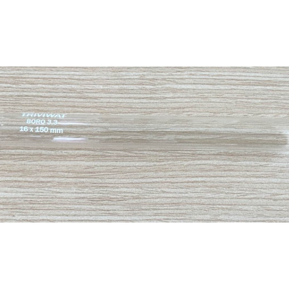 แบบ 100ชิ้น ต่อกล่อง หลอดทดลอง 16x150 mm หลอดแก้ว หลอดทดสอบ Testtube ...