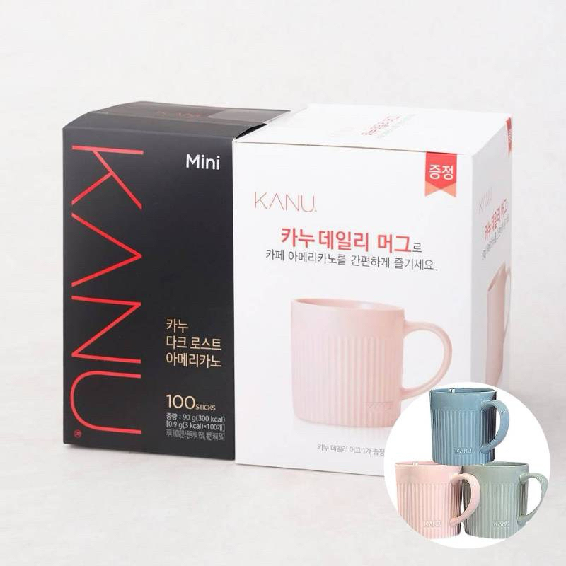 กาแฟเกาหลี Maxim KANU Mini Americano Limited edition 100 Stick + Free ...