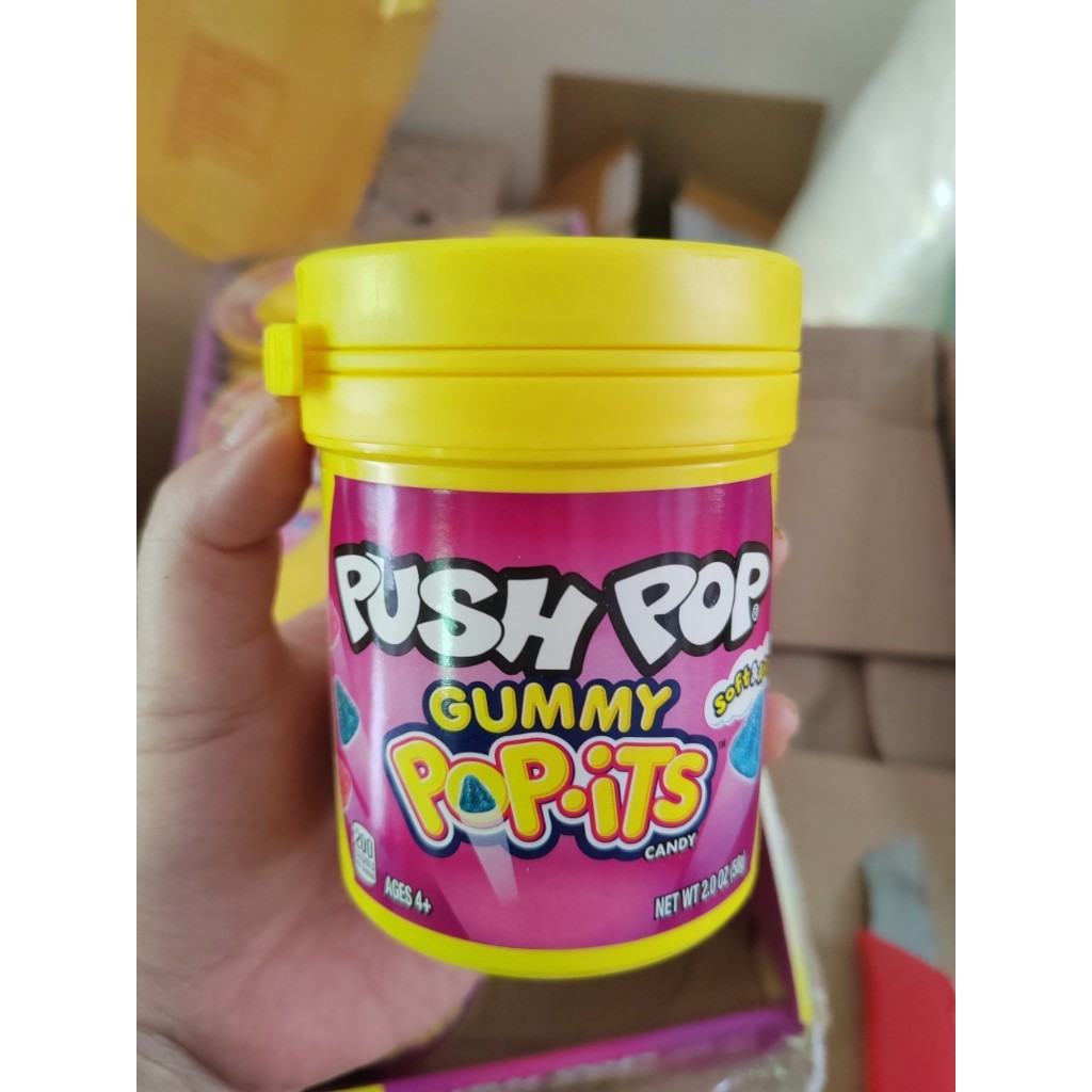 พร้อมส่ง Bazooka Push Pop Gummy Pop-It's Sour Jelly 58g | Shopee Thailand