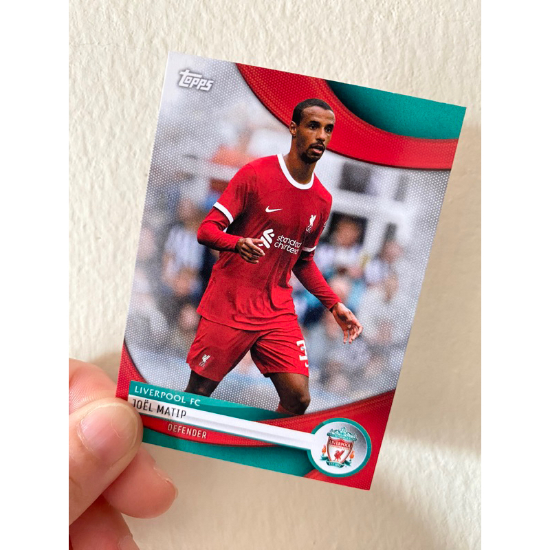 การ์ดฟุตบอล 2023-24 TOPPS LIVERPOOL FC OFFICIAL TEAM SET BASE CARD (ขาย ...