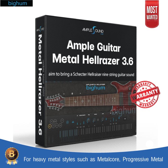 Ample Sound Metal Hellrazer v3.6. MAC / Windows Full Software