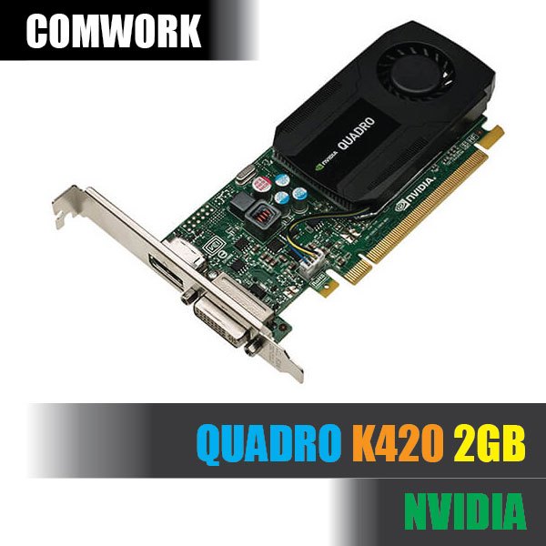การ์ดจอ NVIDIA QUADRO K420 2GB 1GB GRAPHIC CARD GPU WORKSTATION SERVER ...
