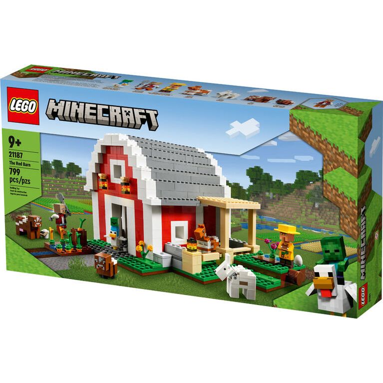 LEGO Minecraft The Red Barn 21187 | Shopee Thailand