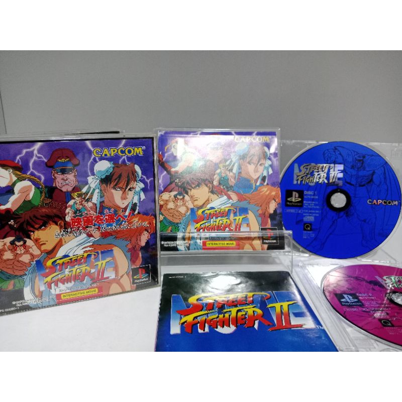 แผ่นเกมส์ Ps1 - Street fighter II : interactive movie (Playstation 1 ...
