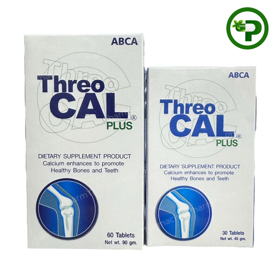 Threo CAL Plus ผลิตภัณฑ์เสริมอาหาร ทรีโอ แคล พลัส ABCA บำรุงกระดูก ...