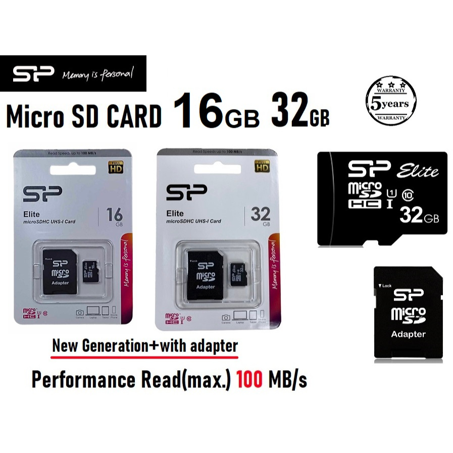 Silicon Power MicroSDHC Speicherkarte 64 GB – UHS-I Class 10, Inkl. Adapter, Für Smartphones, Kameras & Nintendo Switch
