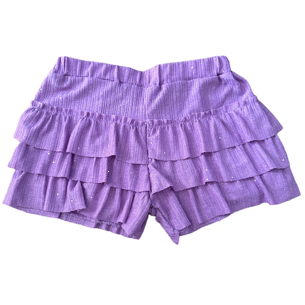 VGH PURPLE GRITTER SHORT