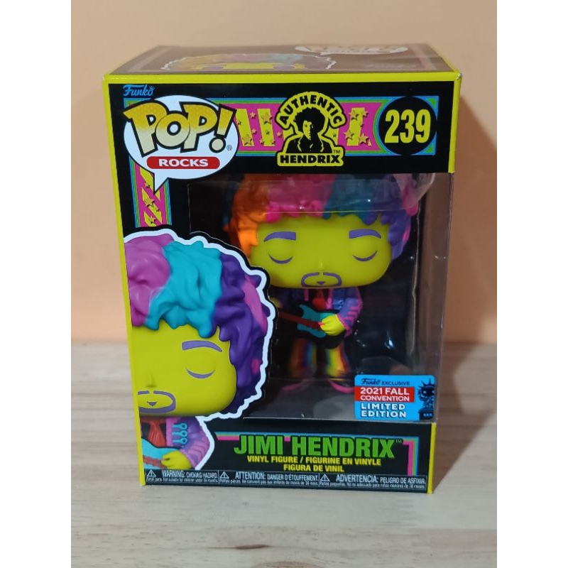 Funko Pop! Jimi Hendrix Jimi Hendrix Blacklight Shopee Thailand