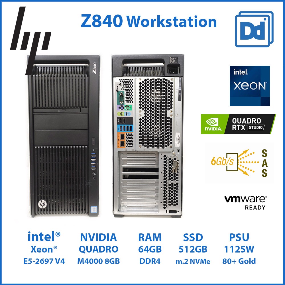 HP Z840 dual xeon e5 2697V4 ram 64gb