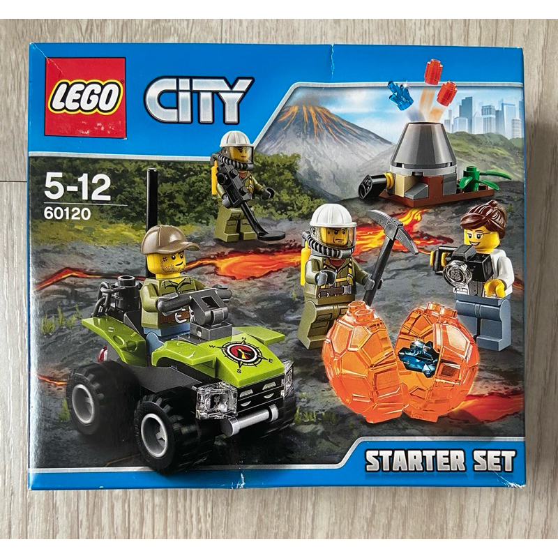 LEGO City 60120 : Volcano Stareter Set (ปี 2016) | Shopee Thailand