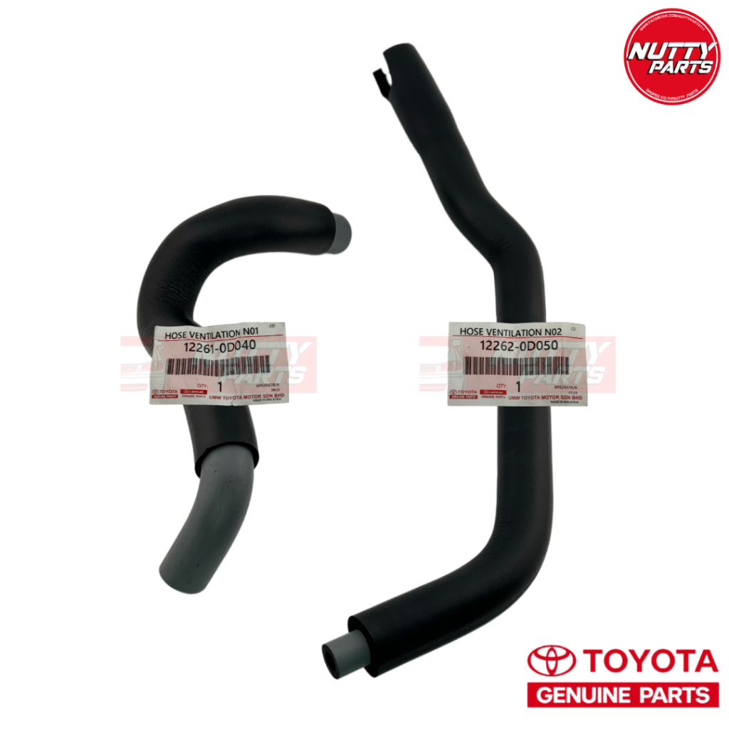 อะไหล่แท้ ท่อยางระบายไอที่ฝาวาล์ว TOYOTA COROLLA ALTIS ZZE121 ZZE122 ...