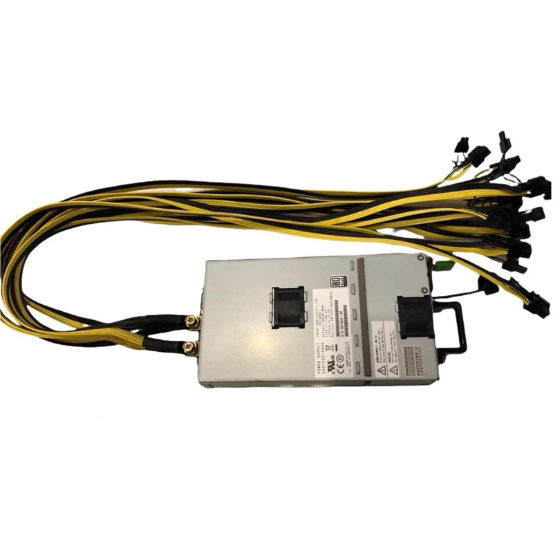 Power supply PSU SERVER 1800w จ่ายไฟการ์ดจอ Mining Rig ครบชุดพร้อมขุด ...