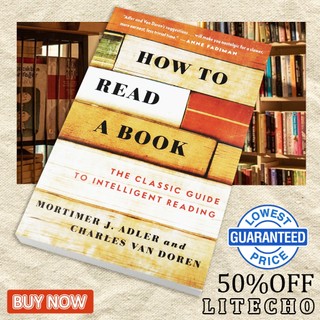 【English Book】How To Read A Book by Mortimer J. Adler / Charles Van ...