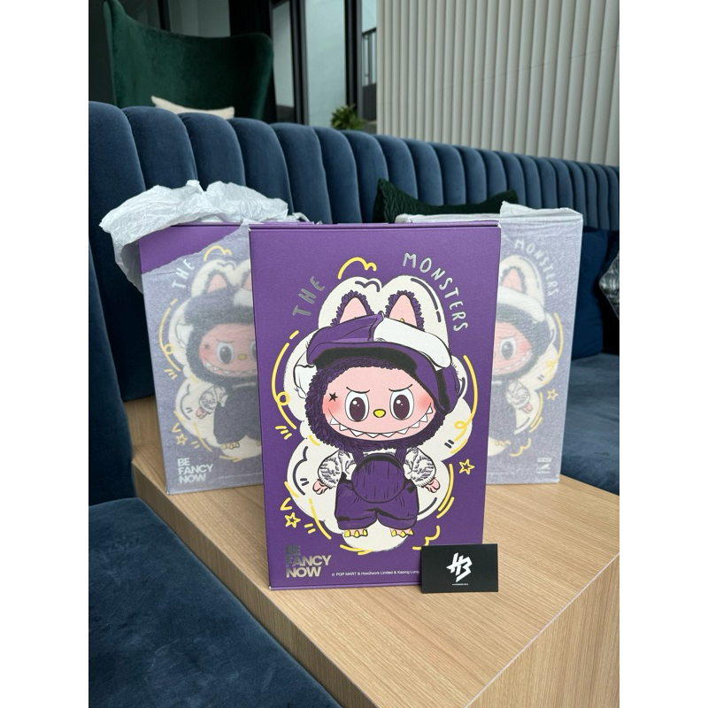 [ของแท้] พร้อมส่ง LABUBU × PRONOUNCEBE FANCY NOW Vinyl Plush Doll