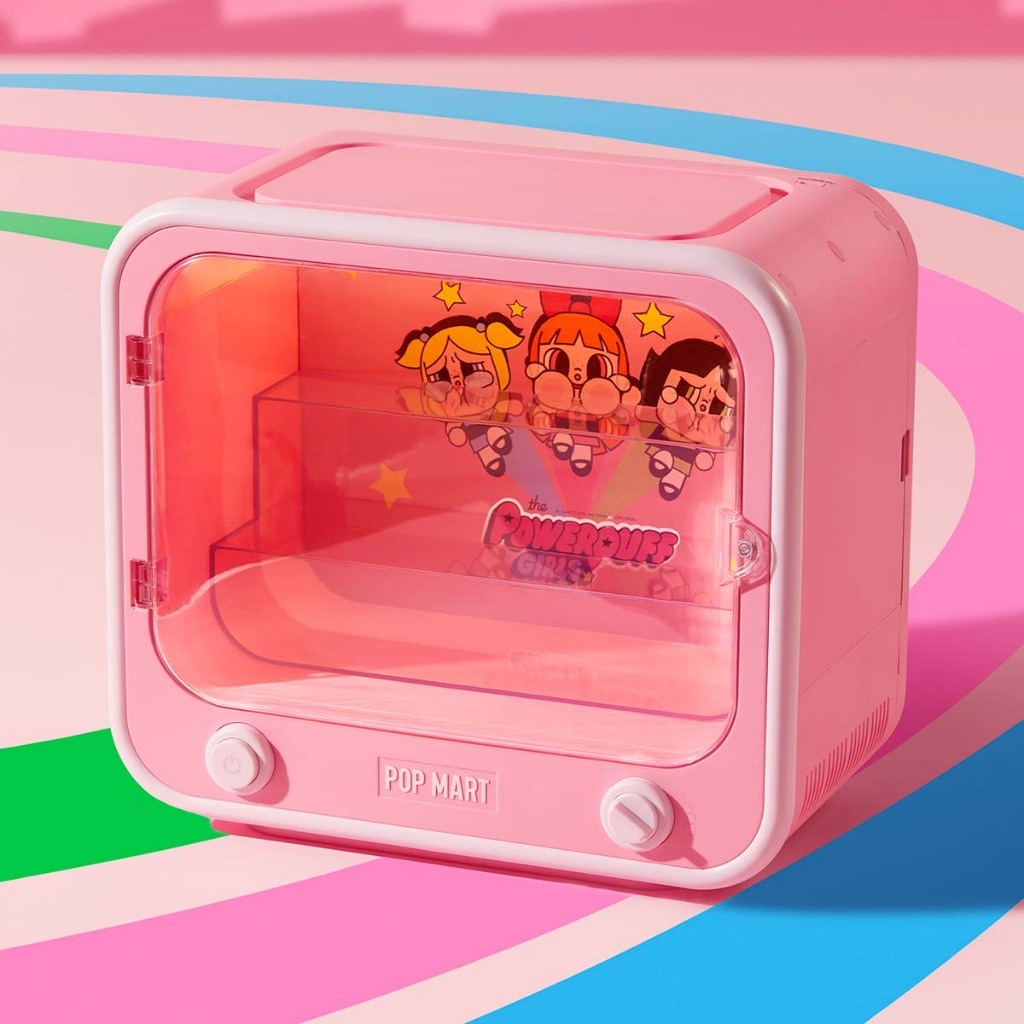 POP MART CRYBABY × Powerpuff Girls Series-TV Set Luminous Display