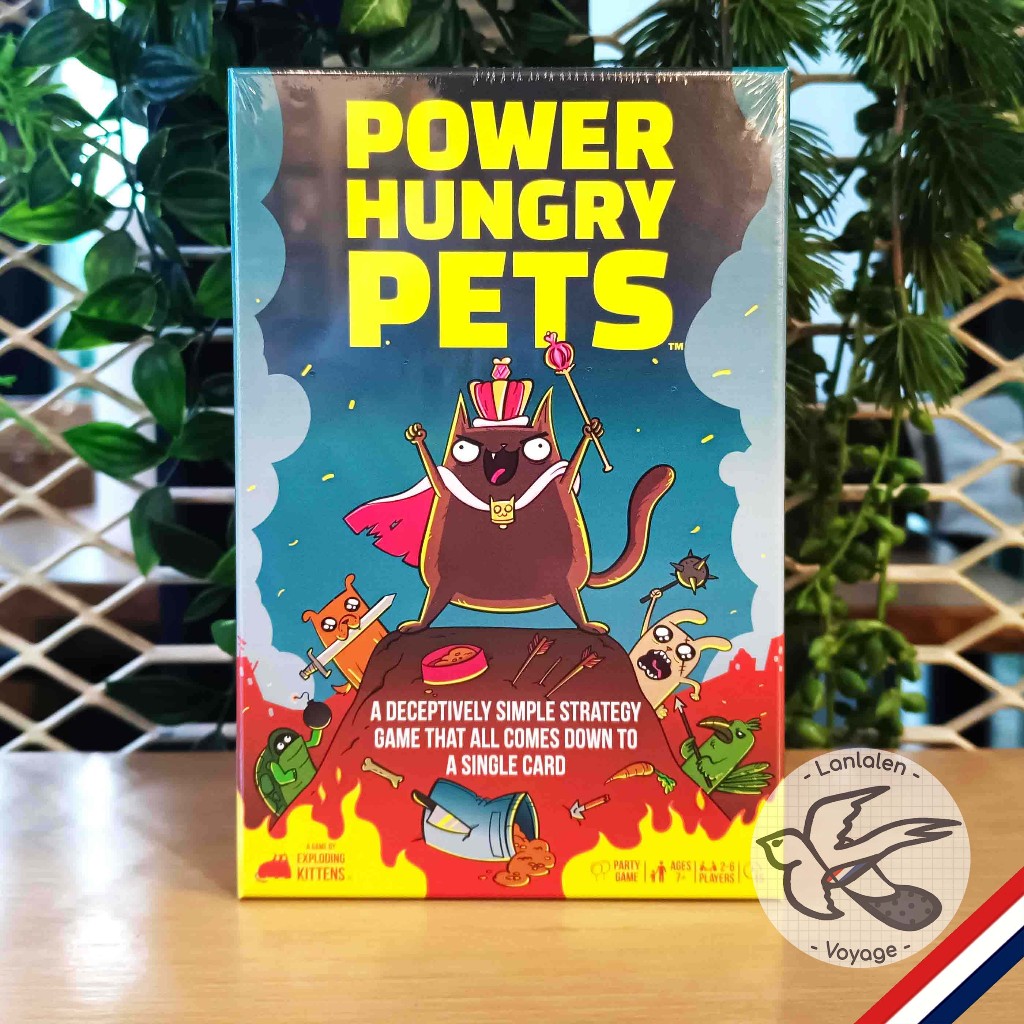 [สินค้าขายดี] ศึกป่วน ก๊วนต้าวเหมียว Exploding Kittens Power Hungry ...