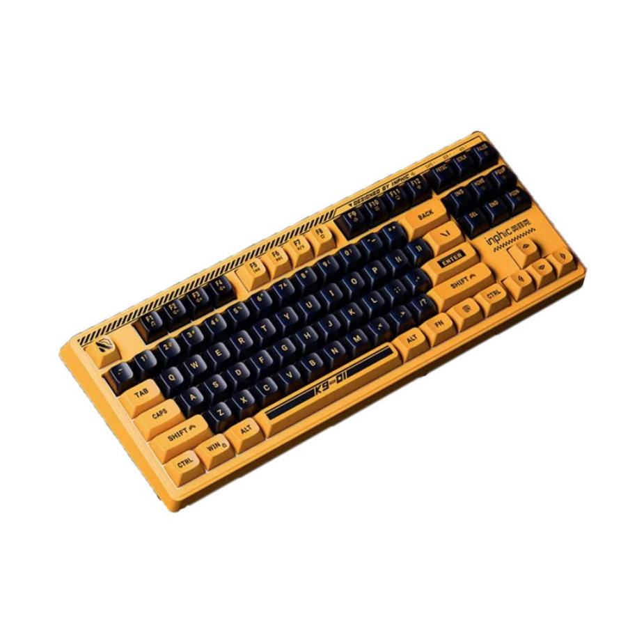 Inphic คีย์บอร์ดแบบมีสาย คีย์บอร์ดเล่นเกม Keyboard Gaming มีไฟ RGB ปุ่ม ...